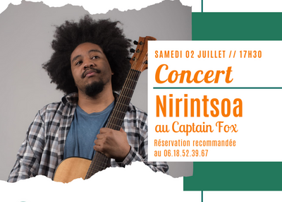 Ouestival Concert De Nirintsoa Au Captain Fox à Bois Colombes