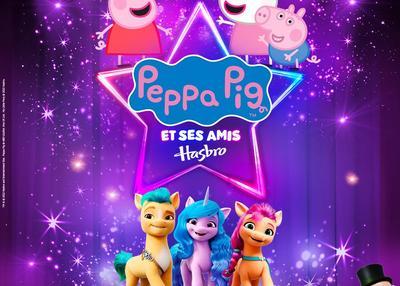 Peppa pig , Georges, Suzy et leurs amis sur scène à Lorient