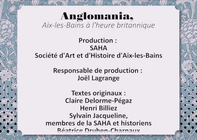 Projection du film anglomania - 150 ans de présence britannique à Aix les Bains