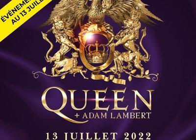 Queen et Adam Lambert - report à Paris à Paris 12ème