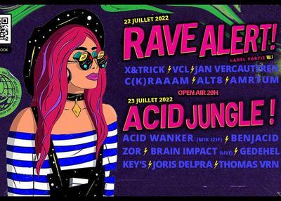 Rave alert ! acid jungle! 2023