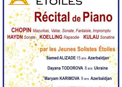 Récital  de Piano par les Lauréats du Concours International 