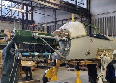 Restauration D'avions Et Hélicoptères Anciens à Limoges