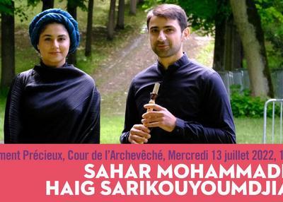 Sahar Mohammadi & Haig Sarikouyoumdjian à Arles