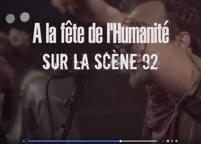 Scène 92 - Fête de l'Humanité à La Courneuve