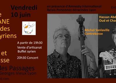 Soirée syrienne, concert oud et contrebasse à Lyon