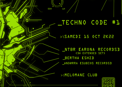 Techno Code #1 à Montpellier
