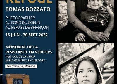 Tomas Bozatto commente son exposition Un refuge à Vassieux en Vercors
