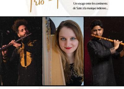 Trio Prana : Un voyage musical de l'Europe à l'Inde à Bormes les Mimosas