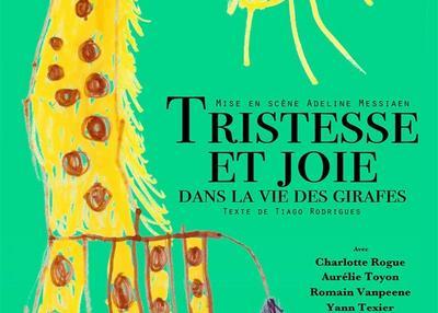Tristesse et joie dans la vie des girafes à Paris 19ème