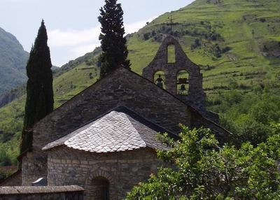 Visite de l'église Saint-Pierre d'Ornolac à Ornolac Ussat les Bains