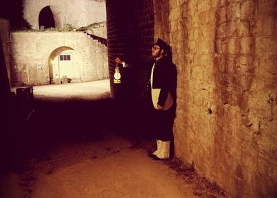 Visite à la lanterne au fort du mont-bart à Bavans