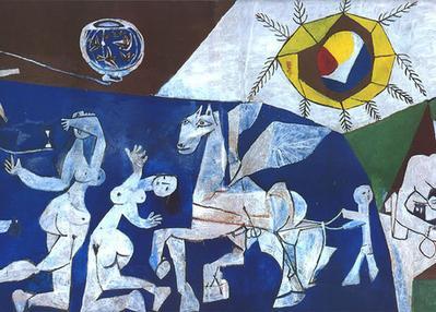Visite à La Torche De L'oeuvre de Picasso : La Guerre Et La Paix à Vallauris