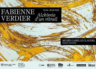 Visite De L'exposition Fabienne Verdier : Alchimie D'un Vitrail à Nogent sur Seine