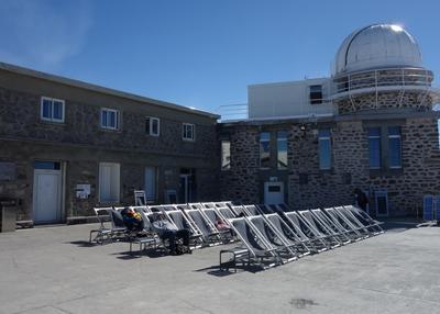 Visite de l'Observatoire à La Mongie
