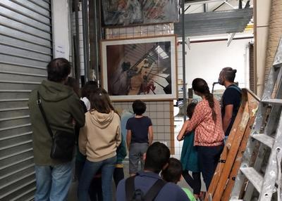 Visite des réserves de l'Institut d'Art Contemporain à Villeurbanne