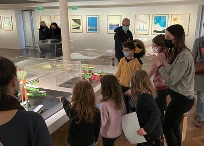 Visite En Famille De L'exposition « Guy Rottier, L'architecture Libre » à Orléans