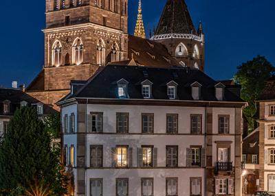 Visite guidée du grenier et des tours d'une église du XIIe siècle à Strasbourg