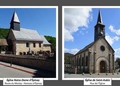 Visite libre de l'Eglise Notre-Dame d'Epinay à Saint Aubin Epinay