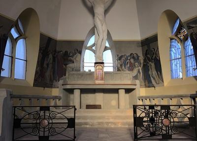 Visite libre de l'eglise saint rémy art déco à Villers saint Christophe