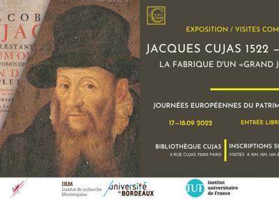 Visites Commentées De L'exposition Jacques Cujas 1522-2022. La Fabrique D'un « grand Juriste » à Paris 5ème