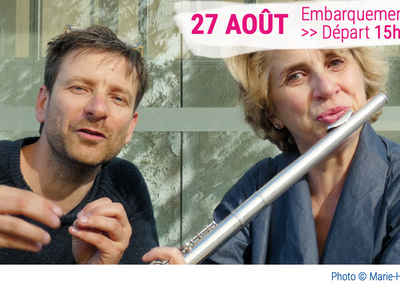 Yoann Goujon & Françoise Ducos au Festival Embarque ! (concert-croisière) à Juvisy sur Orge