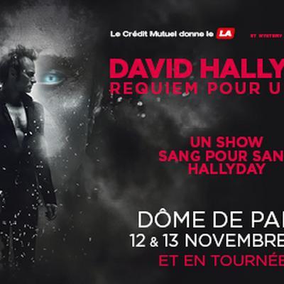 David Hallyday, Requiem pour un fou, La Tournée cent pour cent Hallyday