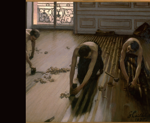 Gustave Caillebotte, Peindre les hommes