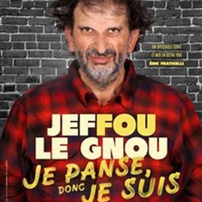 Jeffou le Gnou dans Je panse donc je suis