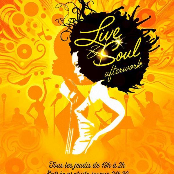 Live and Soul Afterwork Feat Soulness, Vanina Pietri, Mc Marina, Dj Jp Mano