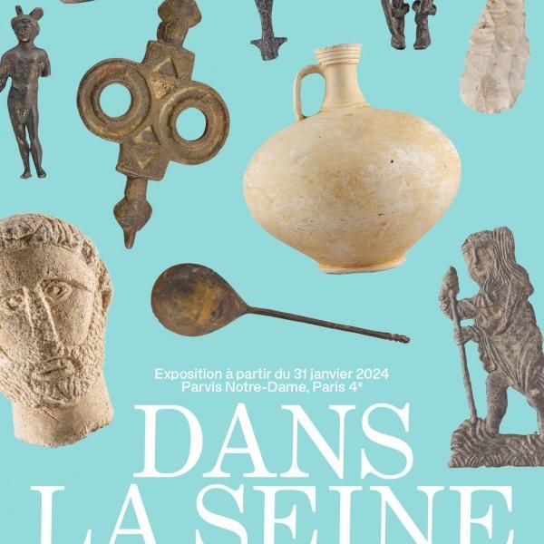 Dans la Seine, Crypte archéologique du parvis Notre-Dame