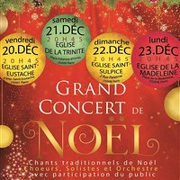 Grand concert de chants traditionnels de Noël