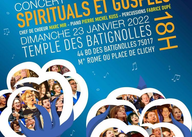 Concert Spirituals et Gospel du choeur The Voice of Freedom à Paris 17ème
