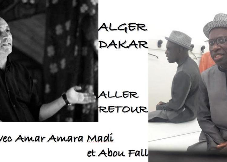 Alger Dakar : Aller-retour avec Abou Fall & Amar Amara Madi musique et contes à Grenoble