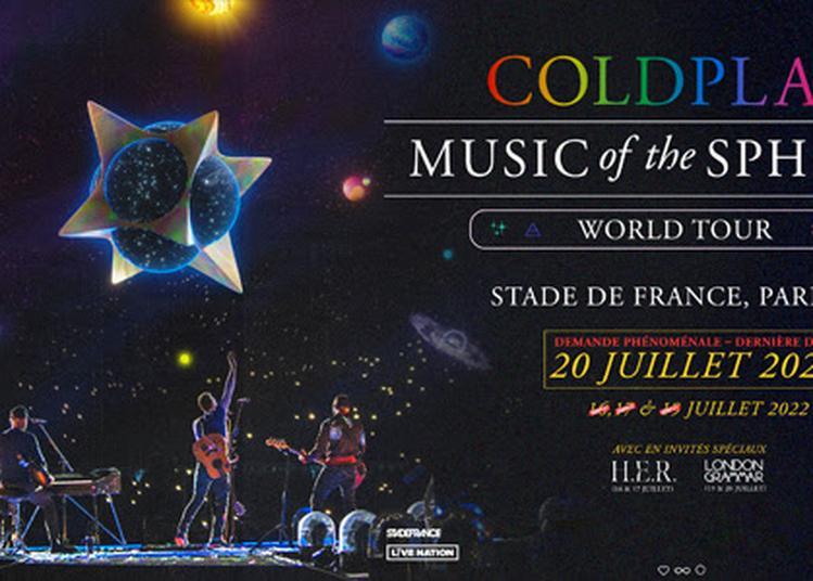 Coldplay à Saint Denis