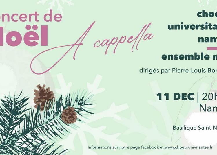 Concert de Noël - Choeur universitaire de Nantes