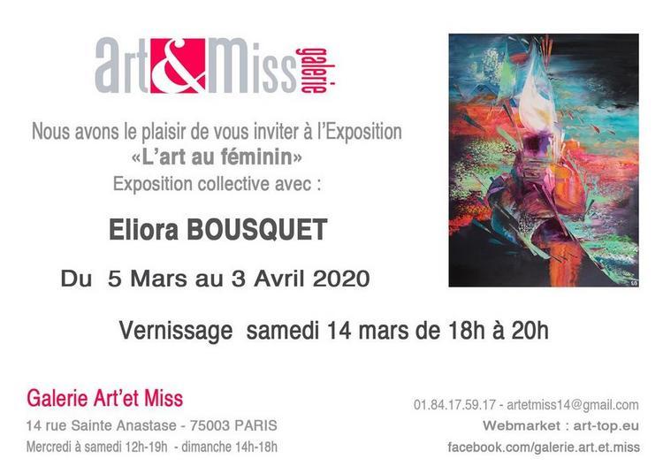 Exposition Peinture Paris 2020 et 2021