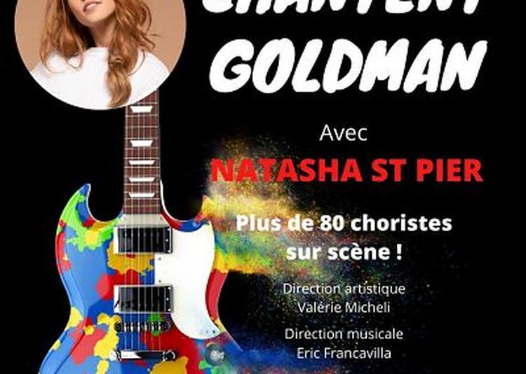 Les Voix des Alpes chantent Goldman avec Natasha St Pier à Aix les Bains