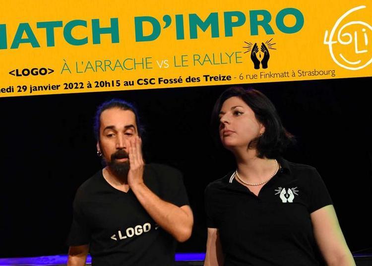 Match d'Impro : À l'Arrache vs Le Rallye à Strasbourg