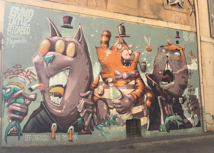 Visite En Famille : Parcours Street Art à Marseille