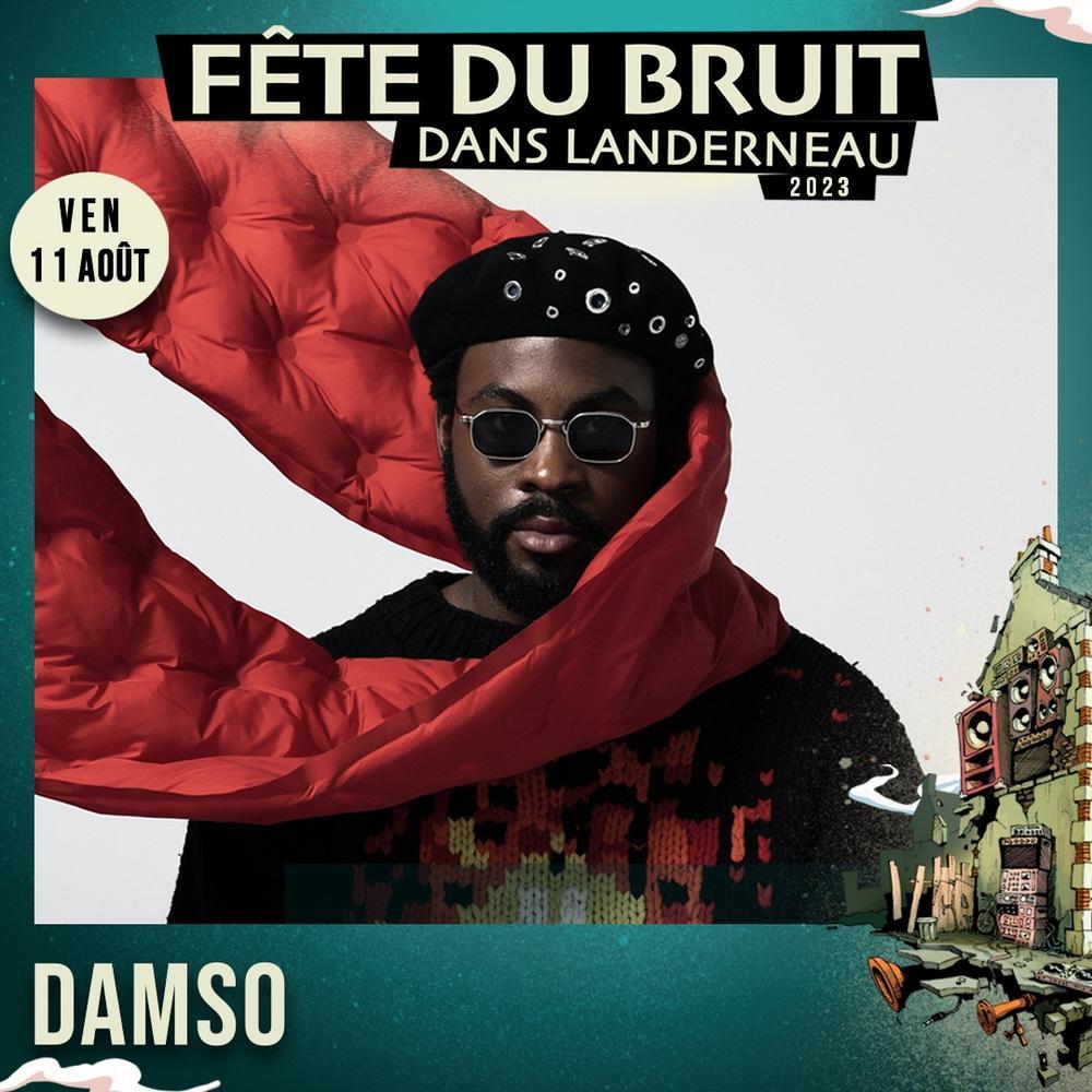 Concert Damso à Landerneau - vendredi 11 août 2023
