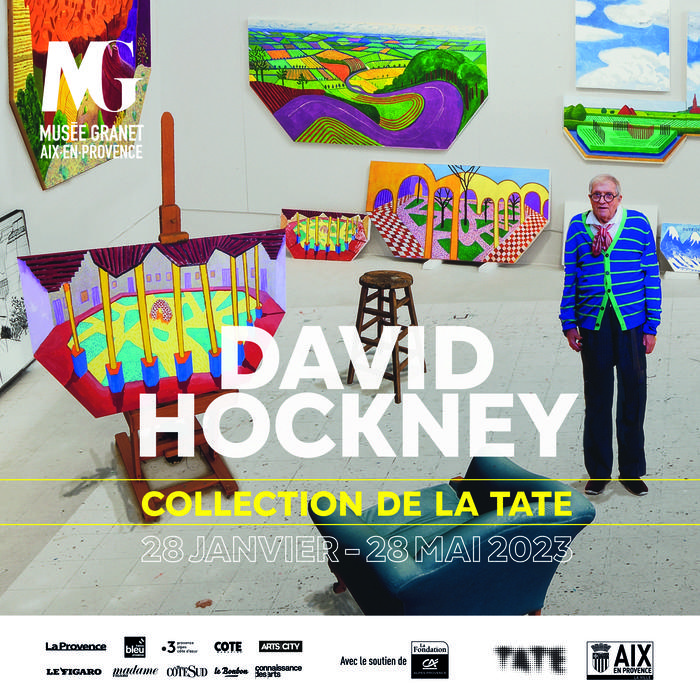 Exposition David Hockney Collection De La Tate à Aix En Provence