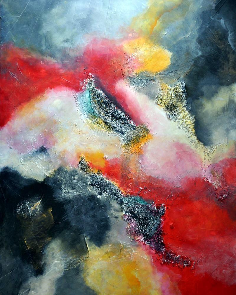 Exposition Christophe Baudin, Peinture abstraite, Absolute skies à