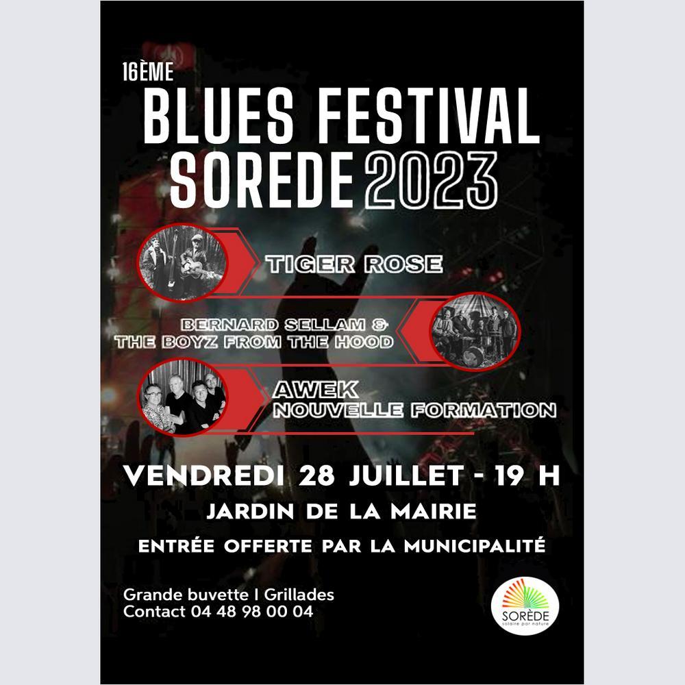 Festival Blues 2024 Sorede, dates et programmation