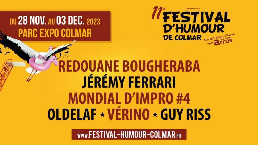 Festival d'humour de Colmar 2024 programme et billetterie