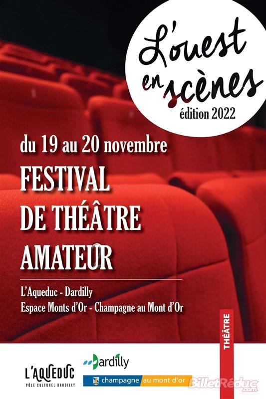 Festival l'Ouest en scènes 2023 programme du festival de théâtre amateur