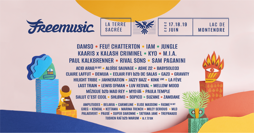Concert Festival Freemusic 2022 - Midtrip - Pass 2 Jours à Montendre du 17  au 19 juin 2022