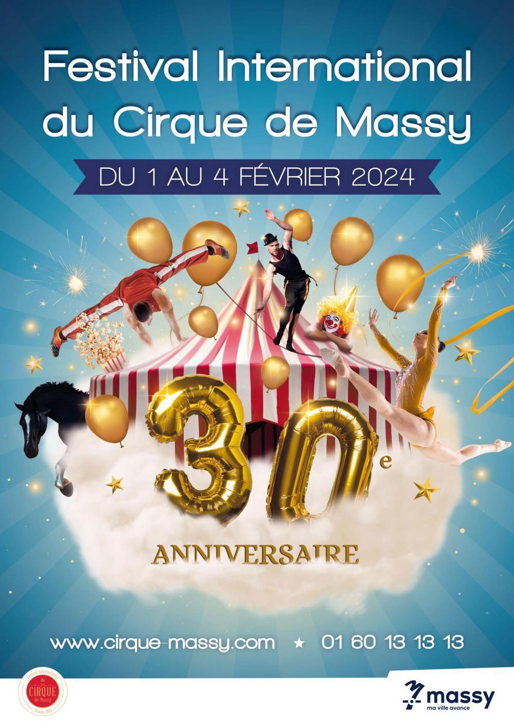 Festival international du Cirque de Massy 2024 spectacles et billetterie