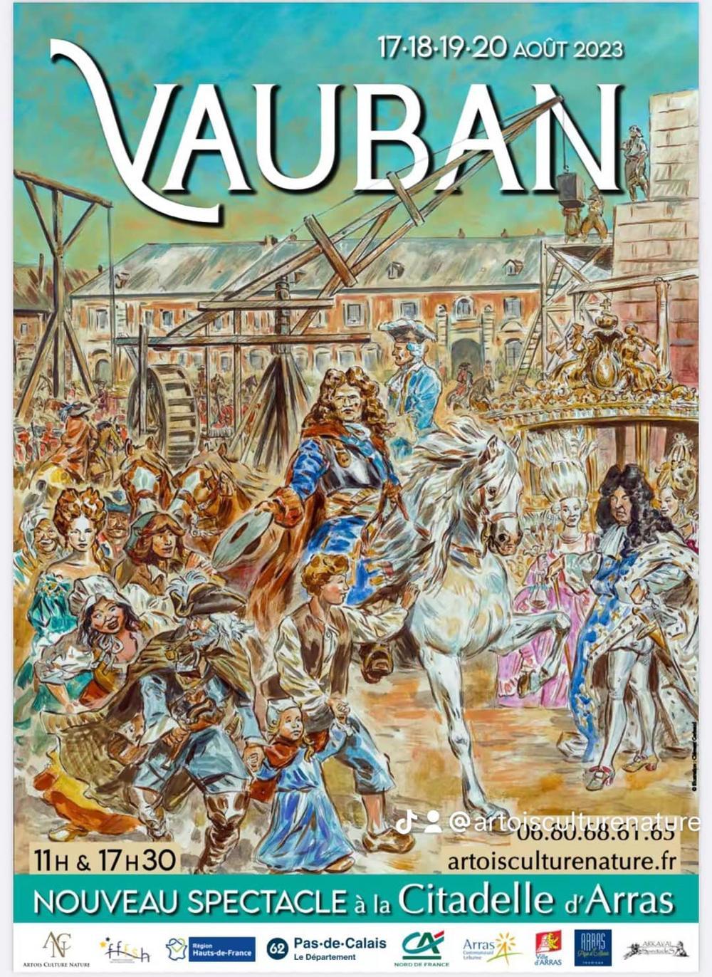 Festival Vauban à La Citadelle d'Arras 2023 programme complet