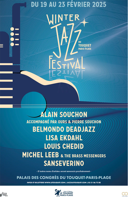 Festival Winter Jazz 2025 Le Touquet programmation et billetterie